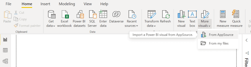 Download Custom Visuals for building Interactive Dashboards & Reports in Power BI
